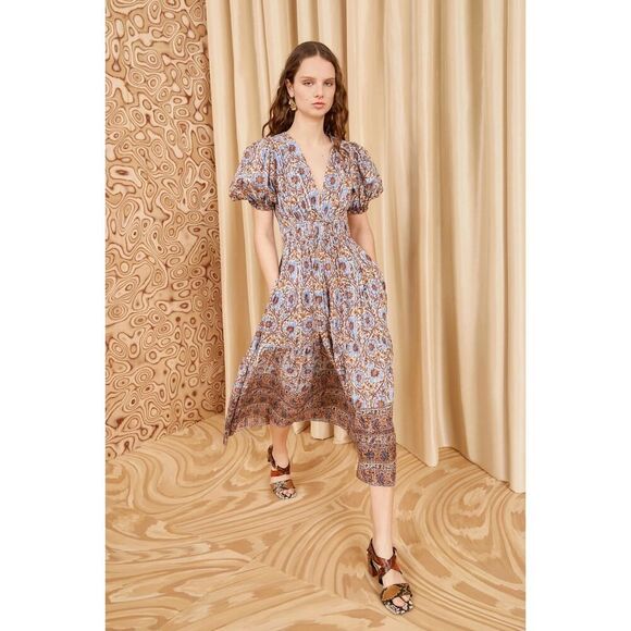 ULLA JOHNSON
Ilana Dress in Caspia US0 - Picture 8 of 12